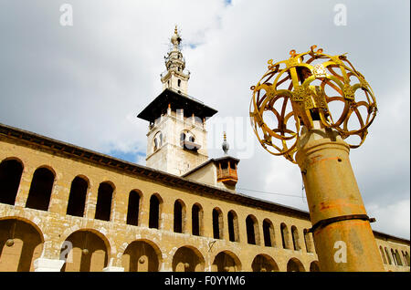 Umayyad Moschee - Damaskus - Syrien Stockfoto