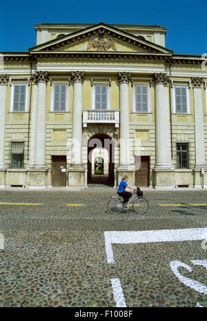 Italien, Lombardei, Mantua, Palazzo d ' Arco Palais, Fassade. Stockfoto