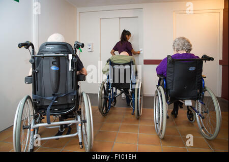 HEIM FÜR ÄLTERE MENSCHEN Stockfoto