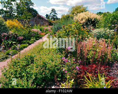 Croft Gärten und Parklandschaften Herefordshire Stockfoto