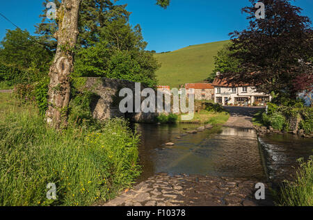 Lorna Doone Farm Malmsmead Devon England UK Stockfoto