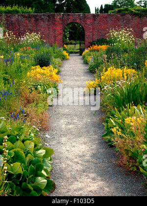 Berrington Hall Gärten Gloustershire Stockfoto