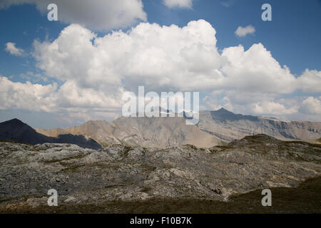 Gebirge in den Schweizer Alpen Stockfoto