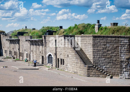 Zitadellenhügel Fort George Halifax Nova Scotia Kanada Stockfoto