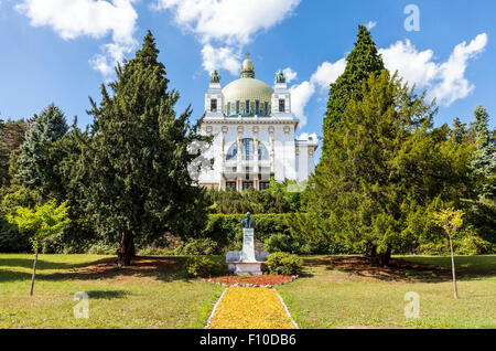 Otto Wagner Kirche 1907 zu bauen und vom österreichischen Architekten Otto Wagner in Wien entworfen. Stockfoto