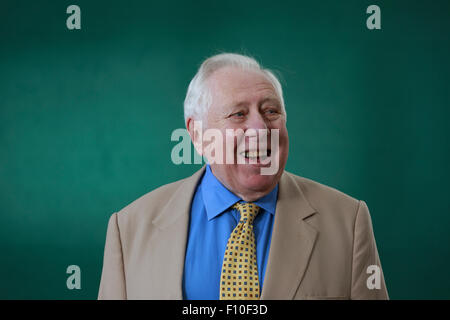 Edinburgh. VEREINIGTES KÖNIGREICH. 24. August. Edinburgh International Book Festival. Tag 10 Edinburgh International Book Festival findet statt in Charlotte Square Gardens. Abgebildete Roy Hattersley. Bildnachweis: Pako Mera/Alamy Live-Nachrichten Stockfoto