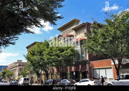 Main Street Yonkers New York Stockfoto