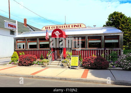 Altmodische Diner Long Island New York Stockfoto