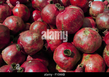 Samstagmorgen um die Noe Valley Farmers' Market an der 24th Street in San Francisco, Kalifornien. Stockfoto