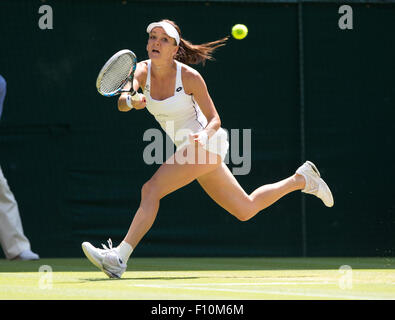 Agnieszka Radwanska (POL), Wimbledon Championships 2015, London, England. Stockfoto