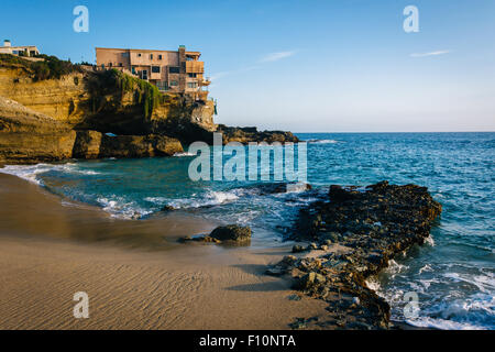 Table Rock Beach in Laguna Beach, Kalifornien. Stockfoto