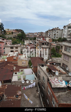 Schwarze Meer Hafen von Trabzon, Provinz Trabzon, Türkei, Eurasien Stockfoto