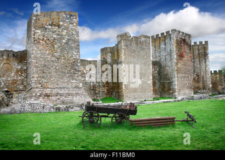 Smederevo Festung an der Donau in Serbien Stockfoto