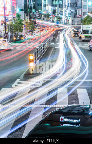 Ampeln von Shinjuku, Shinjuku-Ku, Tokyo, Japan Stockfoto