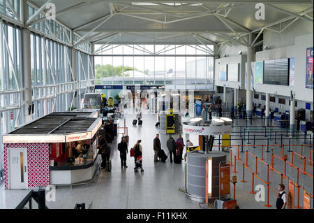 Bristol Flughafen Innenraum Stockfoto