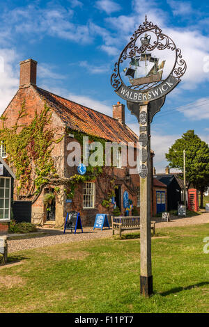 Walberswick, in der Nähe von Southwold in Suffolk. Stockfoto