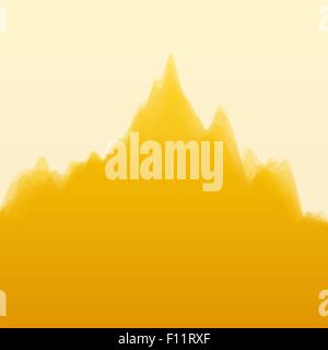 Berglandschaft. Vector Silhouetten der Berge Hintergründe. Banner, Flyer, Buch Cover, Poster, Web-Banner zur Verfügung. Stock Vektor