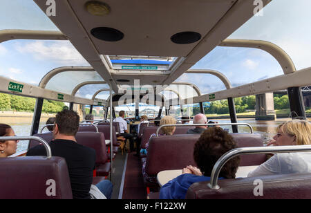 Ein Fluss Tyne Sightseeing-Kreuzfahrt Stockfoto