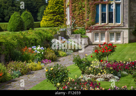 Garten am Muckross House in der Nähe von Killarney, County Kerry, Irland Stockfoto