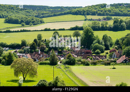 Turville, Henley-on-Thames, Buckinghamshire, England, Vereinigtes Königreich. Stockfoto
