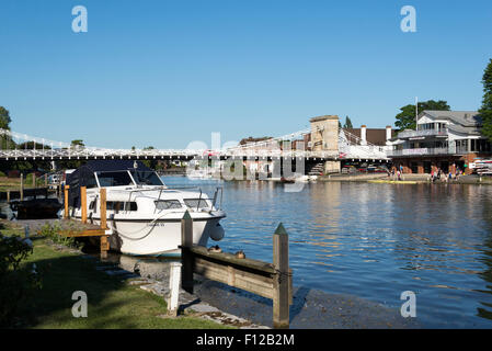 Fluß Themse, Marlow, Buckinghamshire, England, Vereinigtes Königreich. Stockfoto