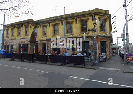 Evelyn Hotels in Brunswick Street in Fitzroy Melbourne Australien Stockfoto