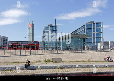 Hauptbahnhof, Berlin, Deutschland Stockfoto