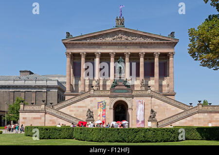 Alte Nationalgalerie, Museumsinsel, Berlin, Deutschland Stockfoto