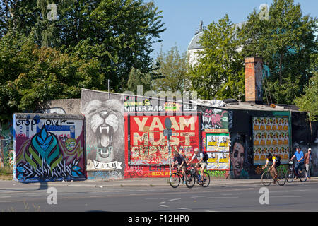 East Side Gallery, Berlin, Deutschland Stockfoto