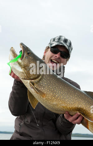 Namur Lake Lodge, Northern Alberta, Stockfoto