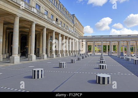 Traditionelle Architektur, Palais Royale, Paris, Frankreich Stockfoto