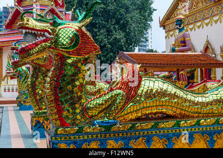 Wat Chayamangkalaram Thai - Tempele in Penang, Malaysia, Asien Stockfoto