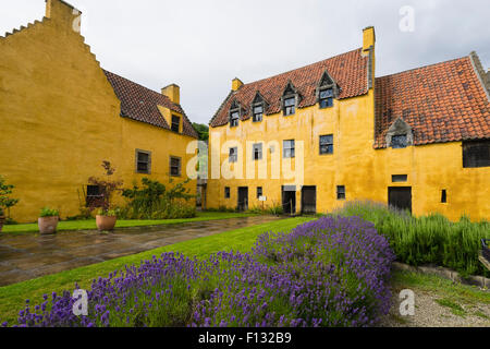 Außenansicht von Culross Palace in Fife Schottland Stockfoto