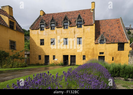 Außenansicht von Culross Palace in Fife Schottland Stockfoto