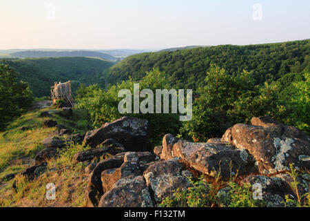 alten Turm im Umbau am südlichen Rand des Bükk Nationalpark in Ungarn Stockfoto