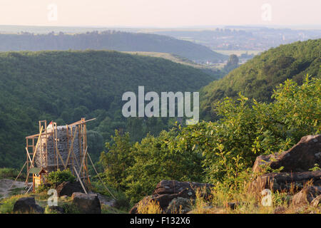 alten Turm im Umbau am südlichen Rand des Bükk Nationalpark in Ungarn Stockfoto