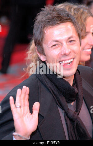 Michael Beck von Den Fantastischen Vier - Premiere des Spielfilms "Krieg der Welten" bin 14. Juni 2005 Im Musical-Theater bin Marl Stockfoto