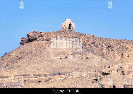 Gräber der Adligen, Assuan, Ägypten, Afrika Stockfoto