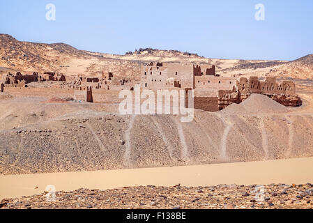 Kloster von St. Simeon, Assuan, Ägypten, Afrika Stockfoto