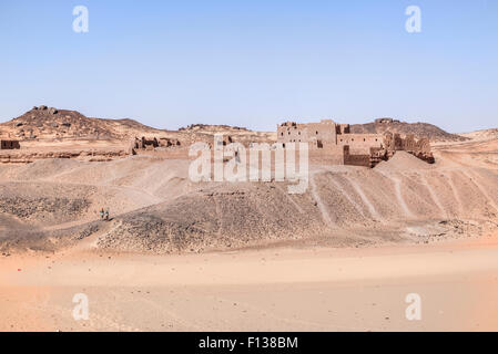 Kloster von St. Simeon, Assuan, Ägypten, Afrika Stockfoto