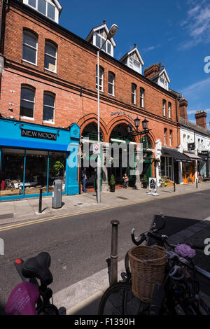 Drury Street Eingang Georges Street Market Arcade in Dublins Kreativquartier, Dublin, Irland. Stockfoto