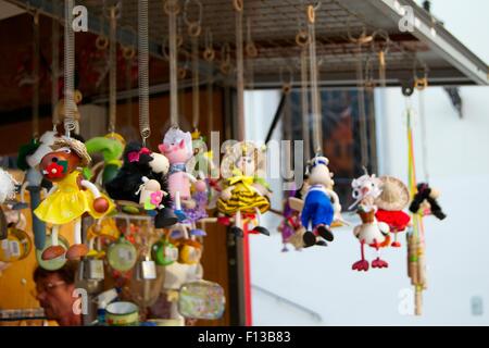 Souvenir-Shop in Bratislava Stockfoto