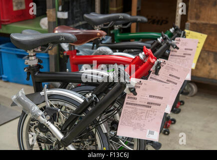 Depot am Brompton Fahrradfabrik in Brentford South West London England UK Europa Stockfoto