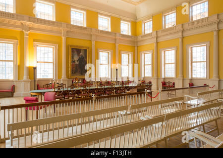 Alten Zustand-Haus in Hartford Connecticut Stockfoto