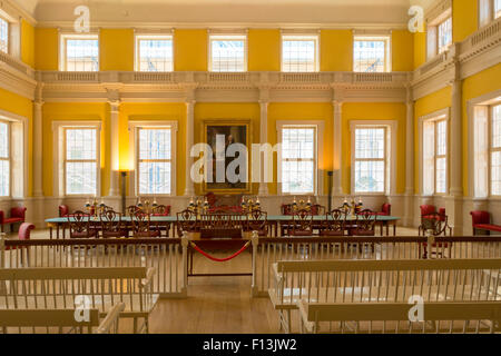 Alten Zustand-Haus in Hartford Connecticut Stockfoto