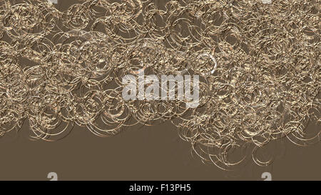 Wunderbar abstrakt dargestellt Glas Objekt Stockfoto