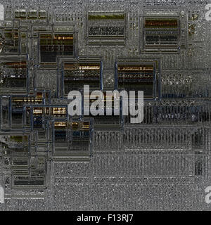 Wunderbar abstrakt dargestellt Glas Objekt Stockfoto