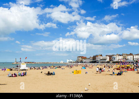 Der Strand in Margate, Kent, England, UK Stockfoto