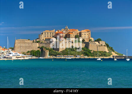 Zitadelle von Calvi Stockfoto