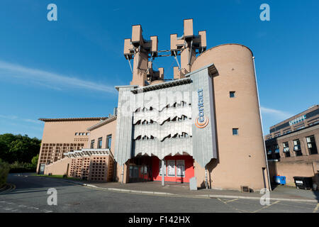 Der Kontakt-Theater befindet sich in der Nähe von Oxford Road auf dem Campus der University of Manchester (nur zur redaktionellen Verwendung). Stockfoto